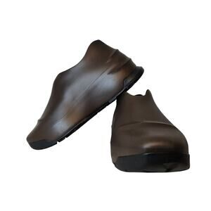 Authentic GIVENCHY Show Low Shoes - Dark Brown - Rubber - Size US 12 / EU 45